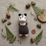 Woodland Opossum Crochet Figure - view 2